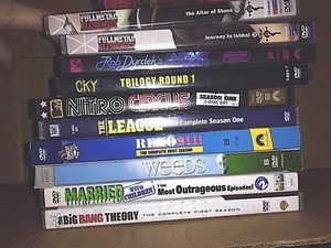 Lot of 9 Season DVDs The League,Full Metal,Nitro,Weeds,Married w/Children + More - Picture 1 of 1