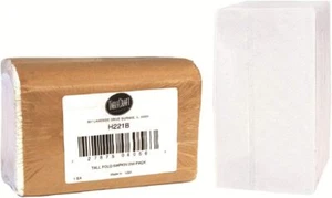 White Disposable Napkins Tall Fold 250 Count For Tablcraft Dispenser 7.5 X 13.5 - Picture 1 of 4