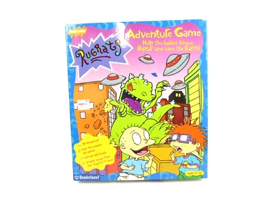 The Rugrats: Adventure Game PC - New (CD-ROM, 1998, Mattel) Nickelodeon Big Box - Image 1 of 4
