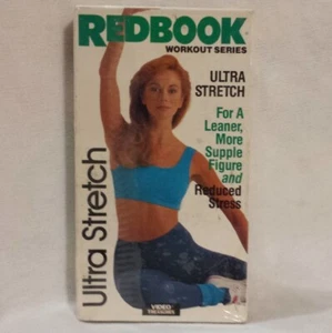 Redbook Workout Series Ultra Stretch VHS 1991 Sealed Lean Curvy Body Less Stress - Picture 1 of 7