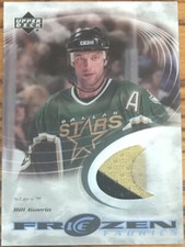 2003-04 Upper Deck Ice Frozen Fabrics Bill Guerin #FF-BG Dallas Stars