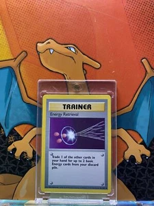 Energy Retrieval Base Set 1999-2000 Exclusive 4th Print NM, 81/102 Pokemon Card. - Foto 1 di 2