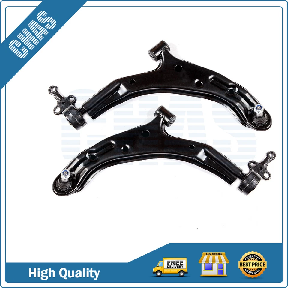 2x Front Lower Control Arm And Ball Joint For 2000 2001 2002-2006 Nissan Sentra - Image 1 of 1