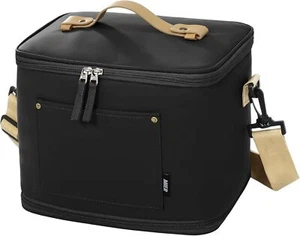 Big Lunch Bags Large Expandable Insulated Lunch box Cooler PU Lunch Box Totes - Picture 1 of 2
