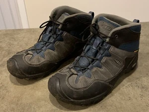 Keen Womens Size 6 Pagosa Mid Waterproof Hiking Boots Blue 1013626 - Picture 1 of 9