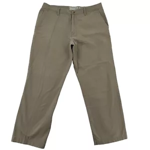 Old Navy Classic Khakis Men Sz 34x30 Pants Straight Legs Pockets High Rise - Picture 1 of 11