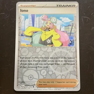 Pokémon TCG Iono Scarlet & Violet - Paldea Evolved 185/193 Reverse Holo Uncommon - Imagen 1 de 3