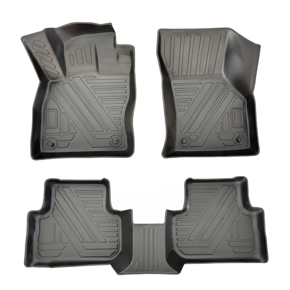 for Volkswagen Tiguan 2018-2024 All Weather Non-Slip Heavy Duty TPE Floor Mats - Image 1 of 4