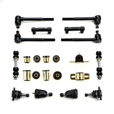 Black Poly Front End Suspension Rebuild Kit Fits 1971 1972 Chevrolet Monte Carlo - Image 1 of 4