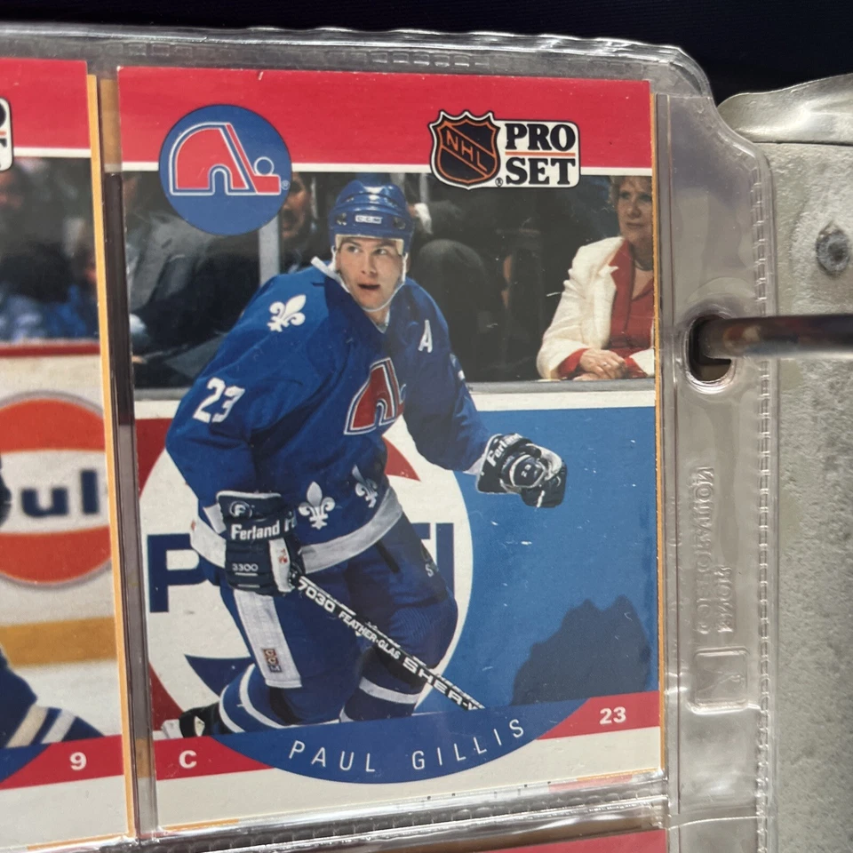 1990-91 Pro Set Hockey Card Paul Gillis Quebec Nordiques #246 - Image 1 of 1