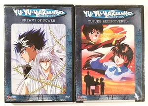 Yu Yu Hakusho Ghost Files: Dreams of Power & Yusuke Rediscovered (DVD) Lot of 2 - Picture 1 of 5