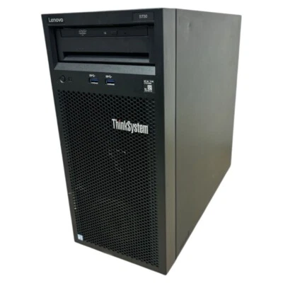 Lenovo ThinkSystem ST50 Tower Xeon E-2246G 3.6GHz 16GB 250GB SSD No OS - Image 1 of 4