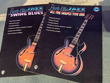 Herb Ellis - 2 guitar instruction books - Swing Blues/All the Shapes You Are