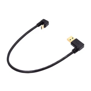 Chenyang 5Gbps USB3.0 Type-A to USB-C Power Data Cable Opposite U Shape Back - Picture 1 of 10