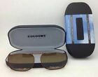 COCOONS Amber Polarized Sunglasses/Eyeglasses Over Rx Clip-on REC 1-50 Bronze