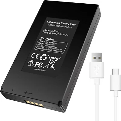 10Ah Rechargeable Trail Camera Battery for GardePro Trail Camera E6P E8P X60P