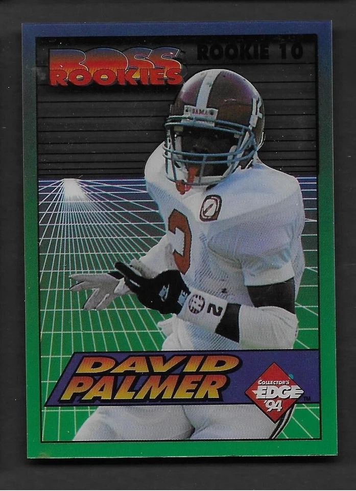 1994 Collector's Edge Boss Rookies #10 David Palmer Minnesota Vikings - Image 1 of 1