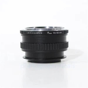 Macro Lens Adapter Focusing Helicoid for Cano FD Lens to Sony E mount Camera - Picture 1 of 6
