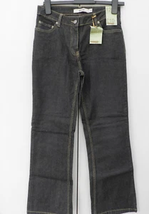 #12 TU Black / Grey Bootcut Leg Style Jeans Size 12 Short - Inside Leg 28" BNWT - Picture 1 of 3