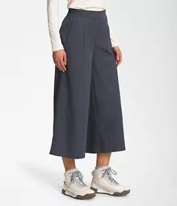 Pantaloni standard a gamba larga da donna North Face nuovi con etichette taglia 16 grigi vanadis prezzo al dettaglio $119 - Foto 1 di 4