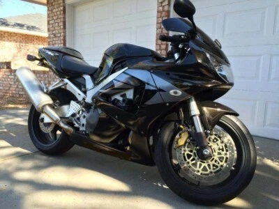 Glossy Black Fairing Kit For Honda CBR929RR 2000-2001 ABS Injection Body +Bolts Foto 1 de 4