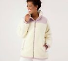 Arctic Expedition Women's Jacket Sz XL Berber Puffer Coat Pink A546050