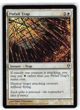 Pitfall Trap *FOIL Uncommon* Magic MtG x1 Zendikar SP