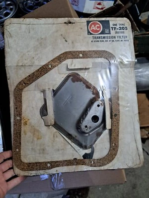 Filtro de transmisión NOS AC TF-205 PARA Buick/Chevy/Olds con 200 Hydro 79-87  Foto 1 de 3