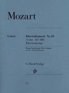 Mozart Concerto for Piano and Orchestra A Major K.488 Sheet Music 051480767 - Picture 1 of 1