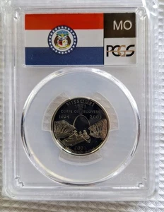 2003-S Missouri 25C  State Silver Quarter PCGS PR69 DCAM - Picture 1 of 2