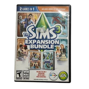 The Sims 3 Expansion Bundle PC/Mac Generations & World Adventures - Picture 1 of 2