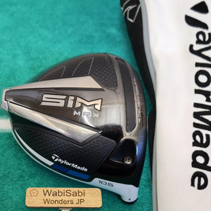 TaylorMade SIM MAX 10.5° Driver Head Only RH Very Good Condition Japan F/S - Image 1 of 4