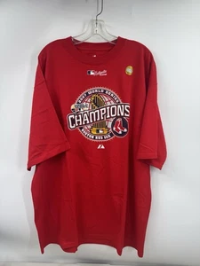Majestic Boston Red Sox American League Champion T Shirt 2007 MLB Size 2XL - Picture 1 of 5