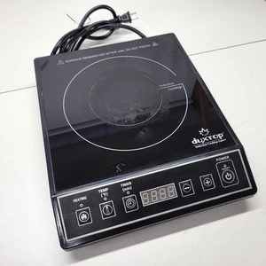 DuxTop Portable Induction Cooktop Countertop Burner Black 9100MC 1800W - Picture 1 of 6