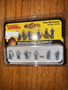 Woodland Scenics Scenic Accents A1859, Six Train Mechanics, N A2147 - Picture 1 of 1