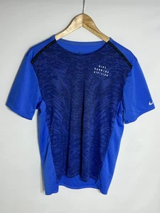 Camiseta de running Nike Run Division Rise 365 Dri Fit | Para hombre | Azul | Mediana | - Imagen 1 de 12