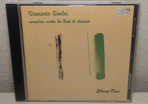 Complete Works for Flute & Clarinet by Ebony-Duo (CD, 2000) B37 - Foto 1 di 2