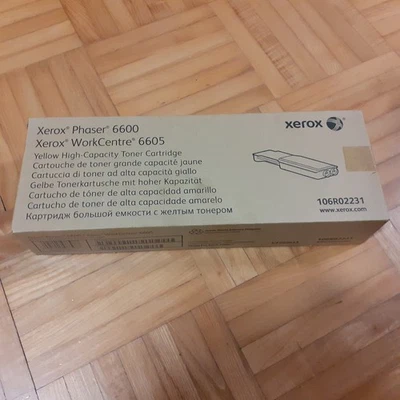 Original Xerox Gelb (Yellow) Toner 106R02231 für Phaser 6600 WorkCentre 6605 - Bild 1 von 3