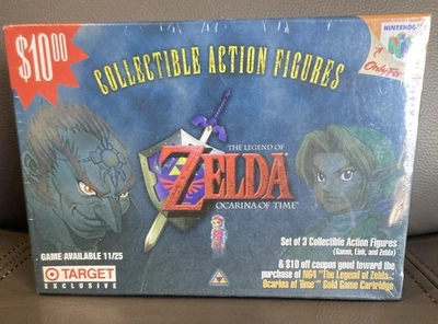 New Rare 1998 Legend of Zelda Ocarina of Time Collectible Action Figures Target - Image 1 of 4
