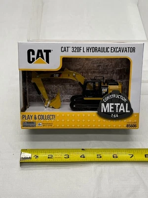 Diecast Masters 1/64 Scale CAT 320F L”HYDRAULIC EXCAVATOR”Metal Construction - Image 1 of 4