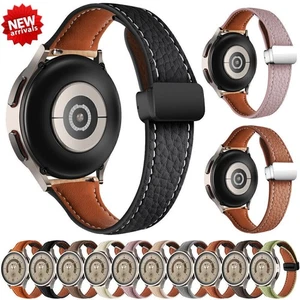 Magnet Leder Armband Für Huami Amazfit 42mm 47mm GTR 3 Pro 2 2E 2HR GTS 4/4 Mini - Bild 1 von 64