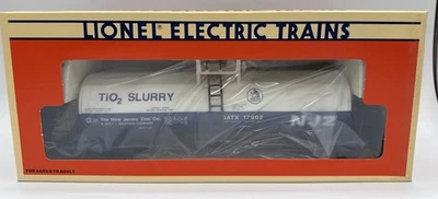 Lionel 6-17902 O Gauge New Jersey Zinc Unibody Tank Car NEW - Image 1 of 3