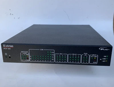 EXTRON IPCP 505 AV System 8-Port IP LINK Control Processor IPCP505 - Image 1 of 4