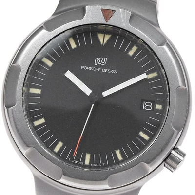 Porsche Design Ocean 2000 3504-001 Datum schwarzes Zifferblatt Automatik Herrenuhr_809559 - Bild 1 von 4