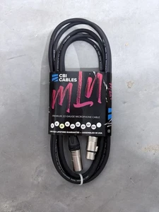 CBI MLN-10 10 piedi XLR cavo microfono cavo microfono bilanciato premium - nuovo - Foto 1 di 2