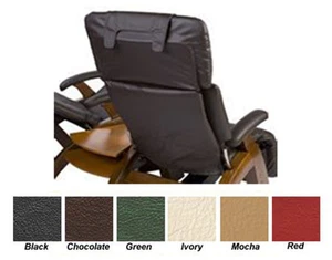 NUEVO HUMAN TOUCH PC-6 PC-95 PC-095 SILLA PERFECTA Cubierta trasera de chocolate - Sin silla - Imagen 1 de 4