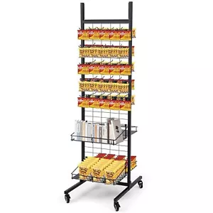 Einzelhandel Präsentationsständer Drahtgitter Laden/Markt Snack Display Ständer Handwerk Organizer - Bild 1 von 7