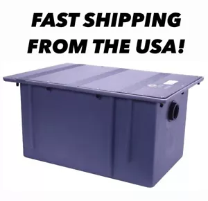Zurn GT2702-10 Polyethylene Grease Trap 15 Gallons Per Minute 30 Pounds Capacity - Picture 1 of 6