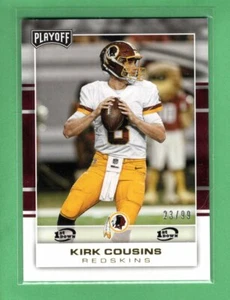*2017 panini Playoff  KIRK COUSINS no.93 Redskins  #23/99 - Picture 1 of 1
