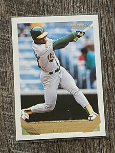 Rickey Henderson 1993 Topps 750 Oakland Athletics Excellent Condition